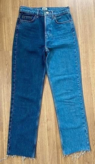 BDG Pax high waist jeans, Kleding | Dames, Spijkerbroeken en Jeans, Zo goed als nieuw, W27 (confectie 34) of kleiner, Blauw, Ophalen of Verzenden