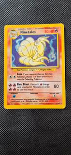 Ninetales Base set, Ophalen of Verzenden, Gebruikt, Losse kaart, Foil