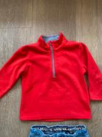 Rood fleece long sleeve shirt van Kid Kanaï maat 104, Jongen of Meisje, Gebruikt, Kid Kanaï, Ophalen of Verzenden