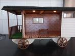 Poppenhuis woonwagen 1:12, Verzamelen, Poppenhuizen en Toebehoren, Poppenhuis, Ophalen of Verzenden, Zo goed als nieuw