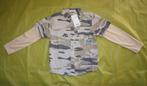 Legerprint Blouse (134-140) nieuw!, Kinderen en Baby's, Kinderkleding | Maat 134, Overhemd of Blouse, Nieuw, Ophalen of Verzenden