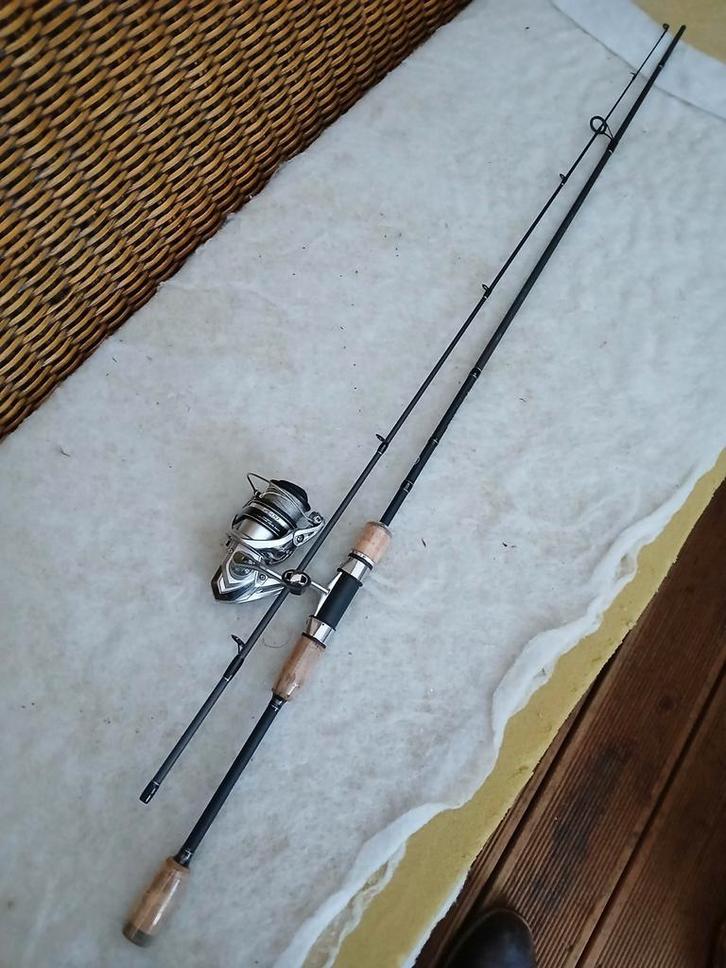 Shimano Vengeance roofvis/dropshot hengel 210 ZGAN met molen, Watersport en Boten, Hengelsport | Roofvissen, Zo goed als nieuw