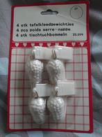 4 tafelkleed gewichtjes druif Nieuw, Ophalen of Verzenden, Nieuw, Binnen