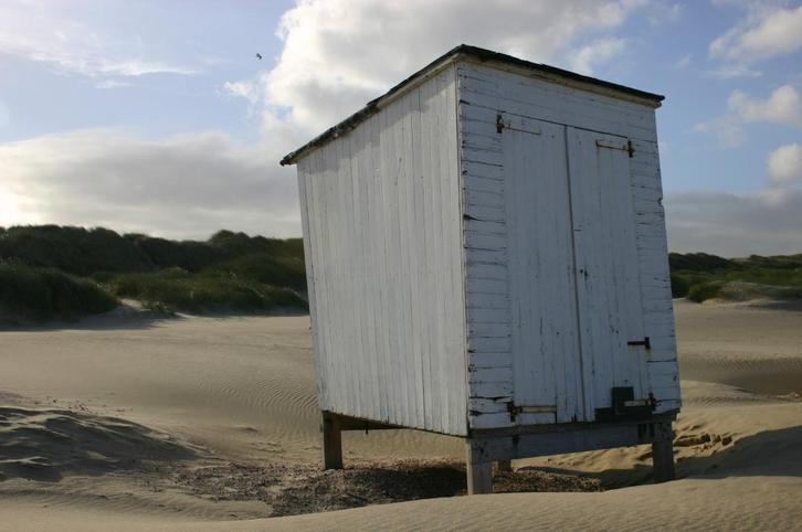 Charmant strandhuisje (2 x 2 meter), Hobby en Vrije tijd, Overige Hobby en Vrije tijd, Nieuw, Ophalen