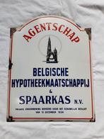 emaille bord verzekering orgineel jaren 30, Ophalen of Verzenden