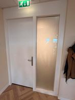 Brandwerende Houten Deur, Ophalen, 80 tot 100 cm, Binnendeur, Zo goed als nieuw