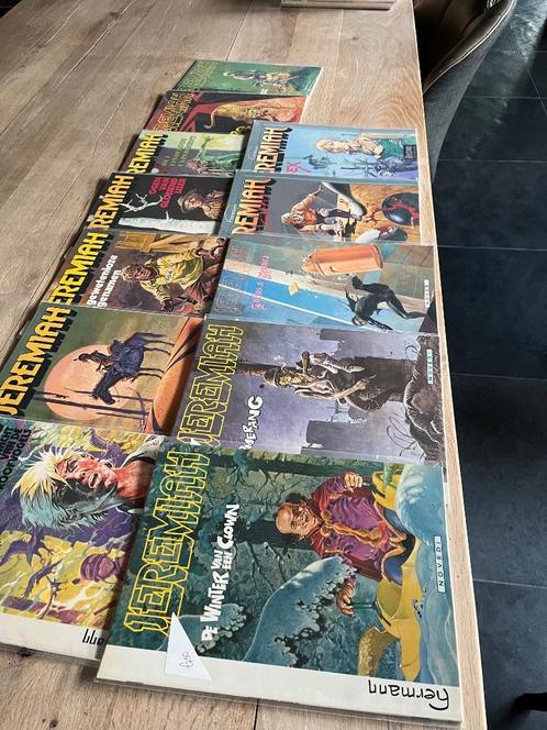 serie Jeremiah stripboeken jaren tachtig, Boeken, Stripboeken, Zo goed als nieuw, Meerdere stripboeken, Ophalen of Verzenden