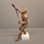 Zeer oud beeld op latere Sokkel, Antiek en Kunst, Kunst | Beelden en Houtsnijwerken, Ophalen of Verzenden