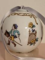 Hutschenreuther Porseleinen Kerstbal SCHAUKELPFERD uit 1986., Antiek en Kunst, Antiek | Porselein, Verzenden