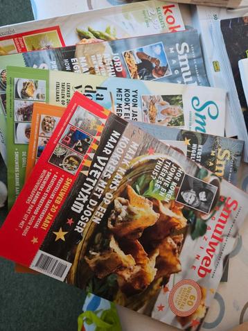 Kooktijdschriften en Kookboekjes - In één koop! beschikbaar voor biedingen