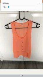 Nog nieuw oranje doorzichtige top/blouse mt m, Kleding | Dames, Tops, Nieuw, Oranje, Zonder mouw, Ophalen of Verzenden