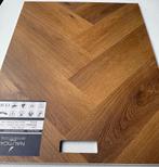 Visgraat Pvc click Donker Bruin met integreerde ondervloer