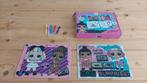 L.O.L. 2 in 1 colouring puzzle, 48stuks, Ophalen, 10 tot 50 stukjes, Zo goed als nieuw, 4 tot 6 jaar