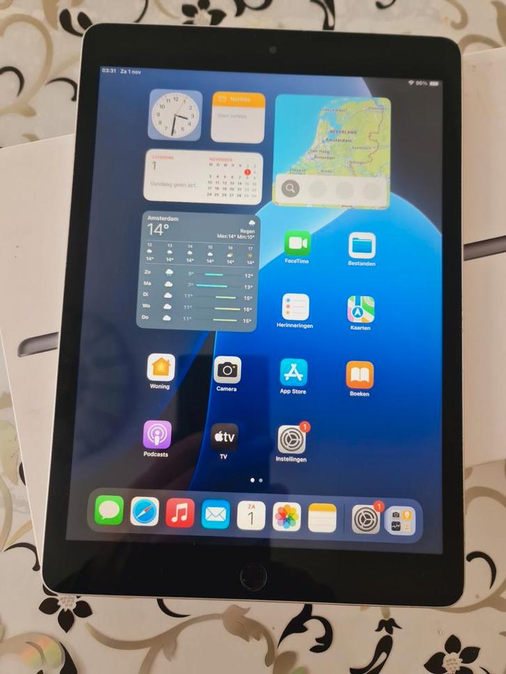 iPad 9e Gen 64GB - Perfecte Staat!, Computers en Software, Apple iPads, Zo goed als nieuw, Apple iPad, Wi-Fi, 10 inch, 64 GB, Grijs