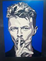 Groot canvasdoek 120x80 cm David Bowi schilderij art, Ophalen
