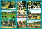 Ansichtkaart	Drenthe	8-luik, Verzamelen, Ansichtkaarten | Nederland, Verzenden, 1980 tot heden, Gelopen, Drenthe