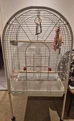 Papegaaienkooi op wielen kooi papegaai, Dieren en Toebehoren, Vogels | Hokken en Kooien, Ophalen of Verzenden, Gebruikt, Metaal