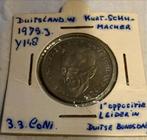 Duitse 5 Mark 1979 J - Kurt Schumacher, Postzegels en Munten, Munten | Europa | Niet-Euromunten, Ophalen of Verzenden, Losse munt