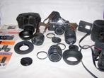 Prachtige uitgebreide set Pentax ME m.4 lenzen, flitser etc., Ophalen of Verzenden, Zo goed als nieuw, Spiegelreflex, Pentax