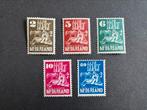 1950 Kerken in oorlogstijd NVPH nr 556-560 postfris, Postzegels en Munten, Postzegels | Nederland, Verzenden, Na 1940, Postfris