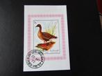 Postzegel Vogel: Velletje Grauwe Gans uit Sharjah, Ophalen of Verzenden, Gestempeld, Dier of Natuur