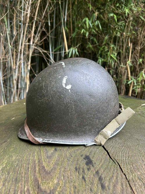 helm us ww2, Verzamelen, Militaria | Tweede Wereldoorlog, Landmacht, Helm of Baret, Amerika, Ophalen of Verzenden
