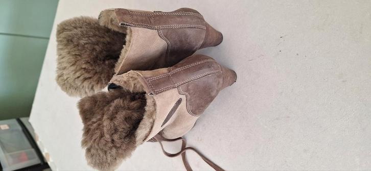 Z.g.a.n Paul Green bontlaarsjes laarsjes met hak mt 41.   7, Kleding | Dames, Schoenen, Zo goed als nieuw, Overige typen, Overige kleuren