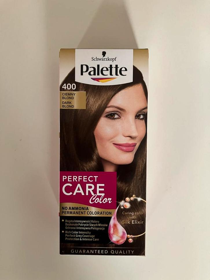 Haarverf Schwarzkopf Palette Perfect Care Donkerblond 400, Sieraden, Tassen en Uiterlijk, Uiterlijk | Haarverzorging, Nieuw, Overige typen