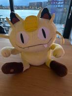 Vintage Meowth Pokemon Knuffel origineel Hasbro 1999 - 45cm, Ophalen of Verzenden, Gebruikt, Overige typen