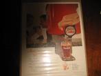 POSTER  CocaCola, Verzamelen, Rechthoekig Staand, A4 of kleiner, Ophalen of Verzenden, Zo goed als nieuw