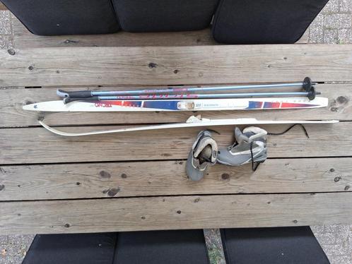 Langlaufset kind, mt 36, Sport en Fitness, Skiën en Langlaufen, Gebruikt, Overige typen, Langlaufen, Salomon, 100 tot 140 cm, Ophalen