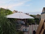 Zweefparasol 3 meter, Tuin en Terras, Parasols, Kantelbaar, Gebruikt, Zweefparasol, 2 tot 3 meter