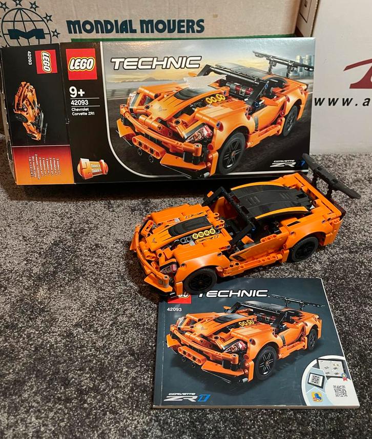Lego Technic Chevrolet Corvette ZR1 (42093) - Nieuwstaat, Kinderen en Baby's, Speelgoed | Duplo en Lego, Nieuw, Lego, Complete set