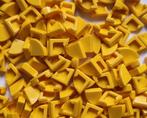 Lego 1x1 tile (quater), Yellow (per 100), Verzenden, Nieuw, Losse stenen, Lego