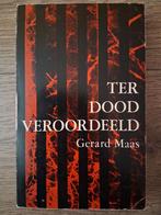 Gerard Maas - Terdoodveroordeeld, Ophalen of Verzenden, Tweede Wereldoorlog