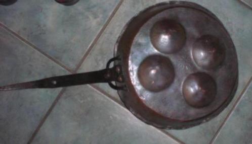 ANTIEK * GROTE KOPEREN PAN * Ook Decoratief ! *, Antiek en Kunst, Antiek | Keukenbenodigdheden, Verzenden