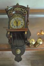 Wandklok, Ophalen of Verzenden, Gebruikt, Analoog, Wandklok