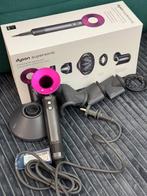 Dyson Supersonic Föhn Fuchsia - Complete Set, Witgoed en Apparatuur, Ophalen of Verzenden, Zo goed als nieuw, Haarverzorging