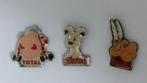 Asterix en Obelix Total reclame strip pins set, Verzamelen, Speldjes, Pins en Buttons, Ophalen of Verzenden, Zo goed als nieuw