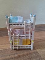Sylvanian families stapelbed drieling 4448, Ophalen of Verzenden, Zo goed als nieuw, Poppenhuis