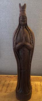 Religie / houtsnijwerk : Fraai groot hout Maria beeld, Ophalen of Verzenden