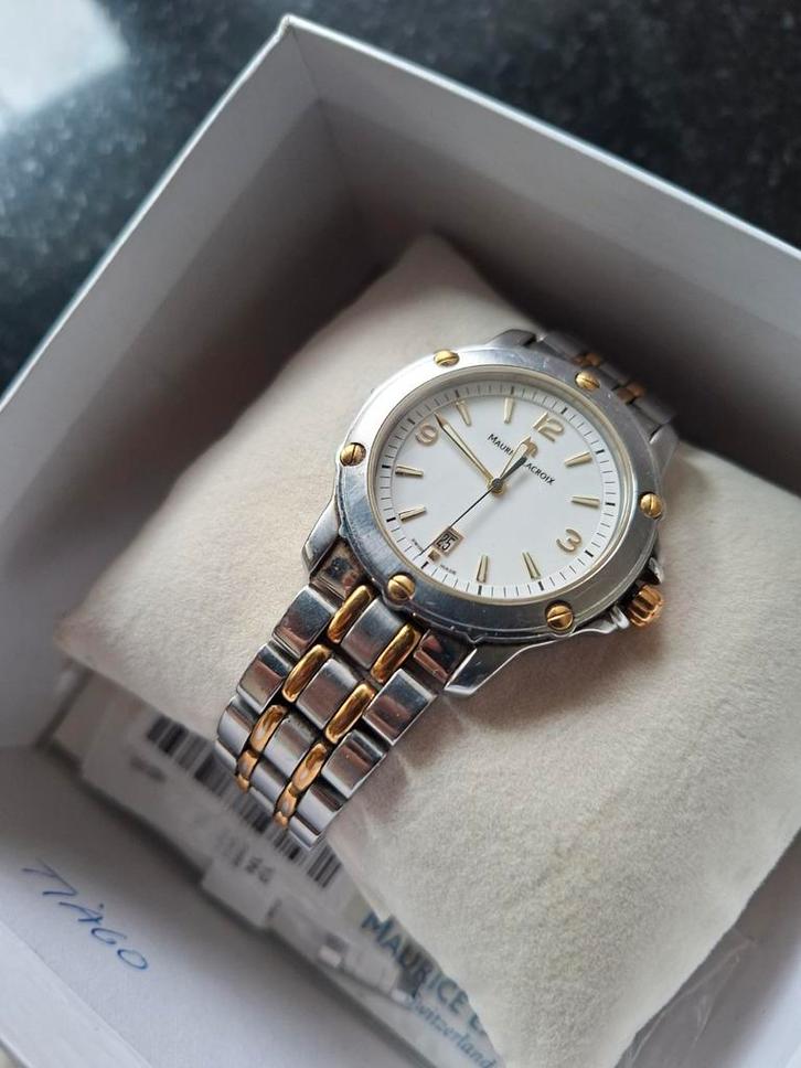 Prachtige horloge van Maurice Lacroix, Switzerland, Sieraden, Tassen en Uiterlijk, Horloges | Heren, Gebruikt, Polshorloge, Overige merken