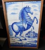 Tegeltableua paard, Antiek en Kunst, Antiek | Wandborden en Tegels, Ophalen