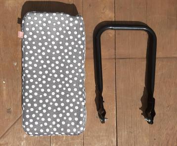 Kussentje - Rugleuning met bevestiging voor Kleuter op fiets beschikbaar voor biedingen
