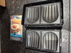 tefal wafel, poffer, panini en tosti ijzers, Ophalen, Zo goed als nieuw