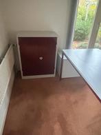 Ijzeren archiefkast, Huis en Inrichting, Kasten | Roldeurkasten en Archiefkasten, Ophalen, Gebruikt, 25 tot 50 cm, 50 tot 100 cm