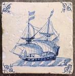 Tegels tegel schip scheepjestegel galjoen Rotterdam, Ophalen of Verzenden