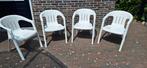 Gratis tuinstoelen stapelbaar, Tuin en Terras, Tuinstoelen, Ophalen, Gebruikt, Kunststof, Stapelbaar