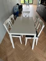 IKEA tafel 6 persoons, Ophalen, Zo goed als nieuw, Rechthoekig, 50 tot 100 cm