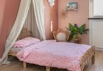 Rotan bed, Ophalen, Overige materialen, 210 cm, Rotan, bohemian, kinderkamer, flowerpower